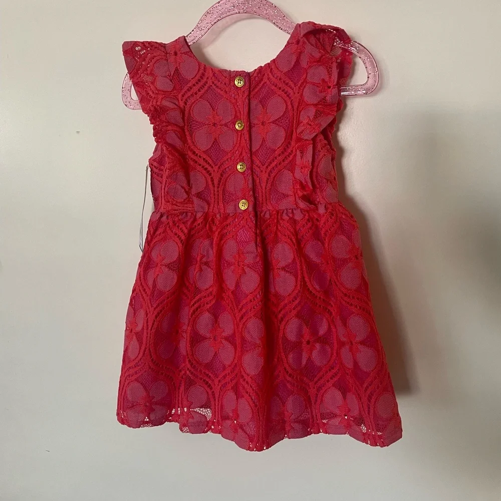 🎄3/$15 NWT Genuine Kids (Oshkosh) Baby Dress - Picture 2 of 4